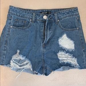 NWT Nasty Gal Jean shorts